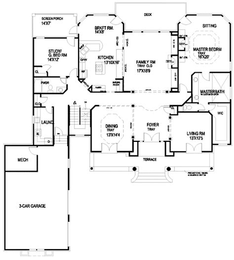 Stately Traditional House Plan 13445by Architectural Designs