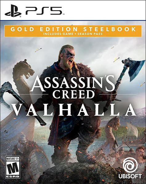 Best Buy Assassin S Creed Valhalla Gold Edition SteelBook PlayStation