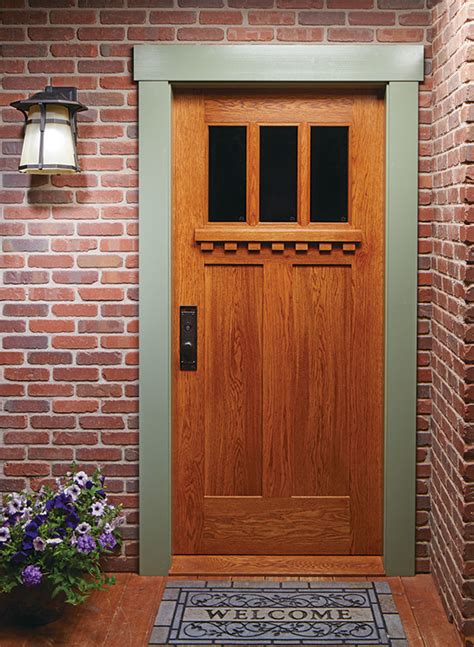 Craftsman Entry Door | Woodworking Project | Woodsmith Plans