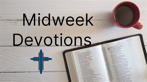 Midweek Devotion 05.29.2020 - YouTube