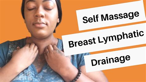 Self Massage Breast Lymphatic Drainage Withme Youtube