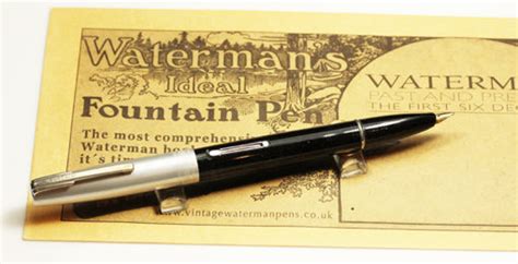 Waterman Taperiter Pen Aluminium Cap Npt Clip And Trim Canada N1047
