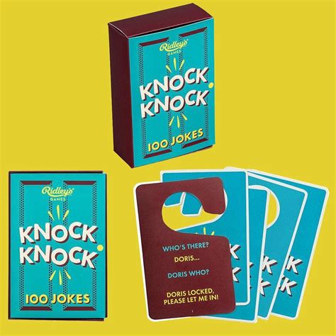 100 Hilariously Bad Knock Knock Jokes Buy Card Games