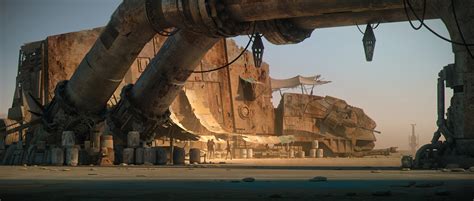 Star Wars The Force Awakens Concept Art By Industrial Light And Magic