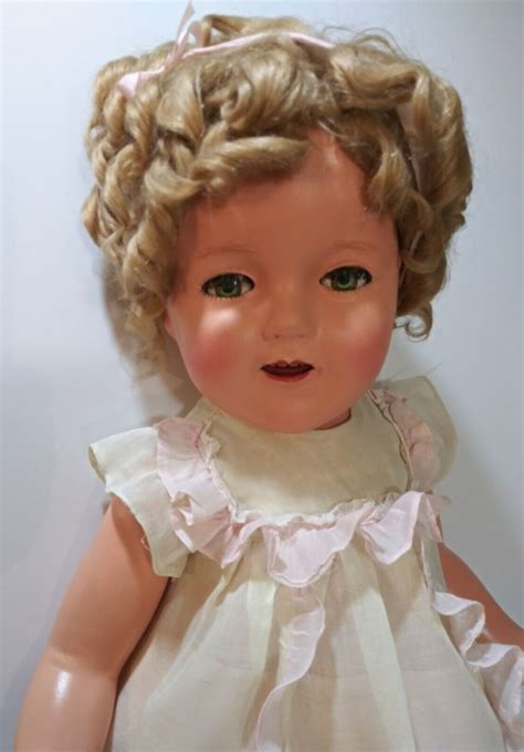 Vintage 1930s 25 Flirty Eye Shirley Temple Ideal Composition Doll Ebay