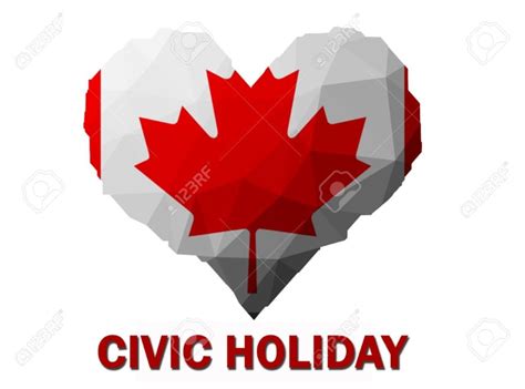 The intent of the civic holiday seems simply to be to not work. Civic Holiday Closure - Blog | Mainstream Services