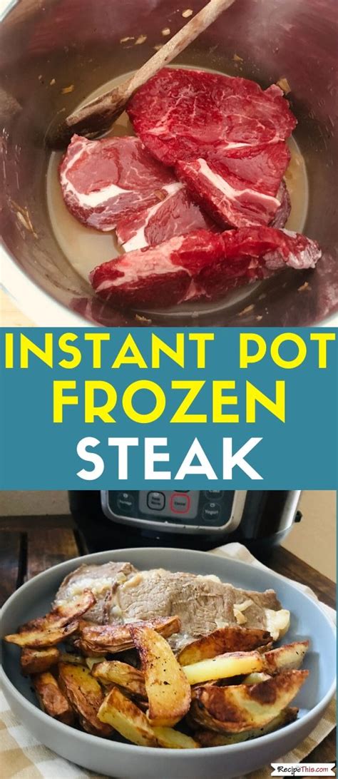 When you cook the flank steak under intense heat such as on the grill or under the broiler, you'll get delicious crispy char around the. Flank Steak Instant Pot Frozen / Instant Pot Spanish Rice ...