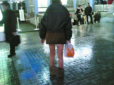 Man With Pants Down Taken At 556 Pm On December 04 200 Flickr