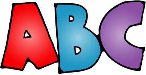Abc Clip Art Free Download And Printable Abc Clipart