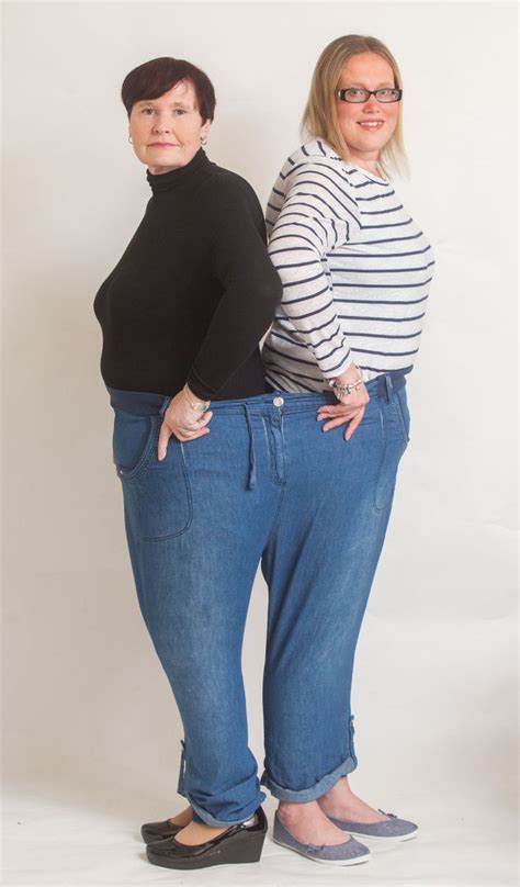 Overweight Mum And Daughter Shed 34 Stone Between Them The Weight Of