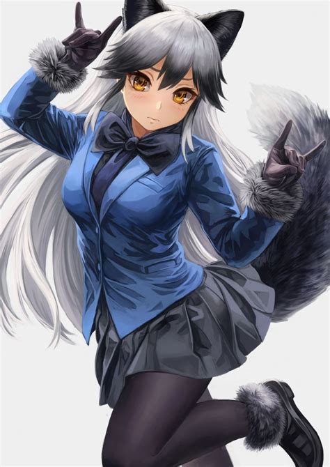 Silver Fox Anime Girl Wallpapers Wallpaper Cave