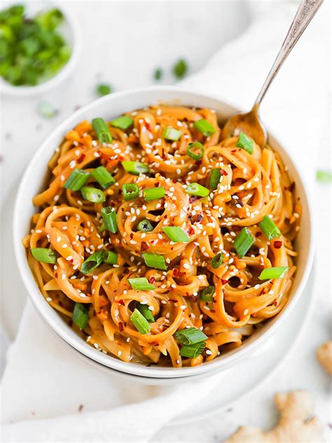 Spicy Peanut Noodles Planted In The Kitchen Recipes
