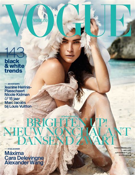 Erin Wasson Hits The Beach For Vogue Netherlands May 2013 Cover