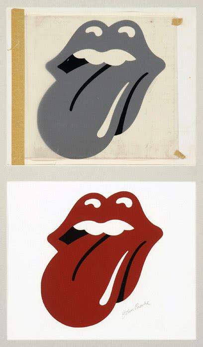Rolling Stones Lips And Tongue Logo By Jon Pasche 1970 Victoria And