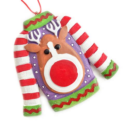 The Legend Of The Ugly Sweater Christmas Ornament The Ugly Sweater Shop