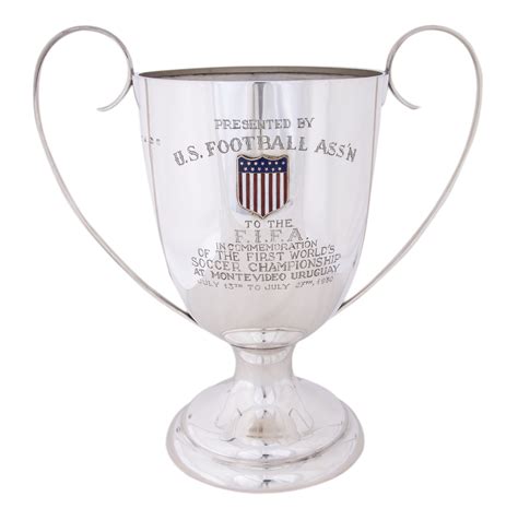 Lot Detail 1930 First Trophy From Usa Given To Fifa Soccer World Cup