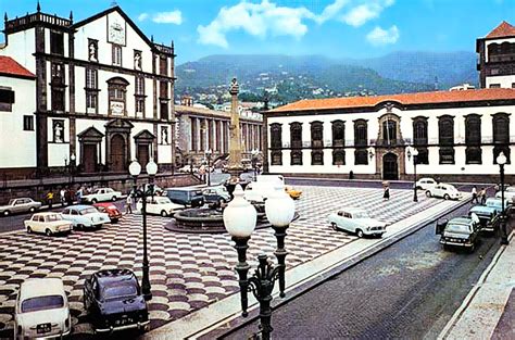 Retratos De Portugal Funchal Praça Do Município Câmara Municipal E