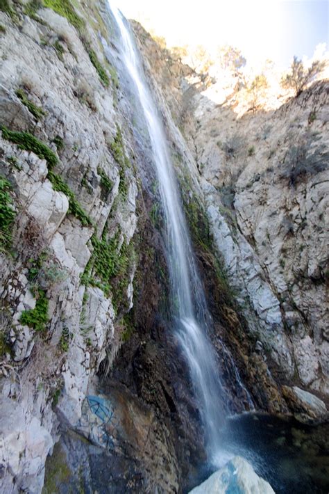 Bonita Falls In Lytle Creek 100 Foot Waterfall Near Rancho Cucamonga