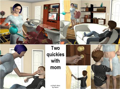 Adultcomic69 Two Quickies With Mom