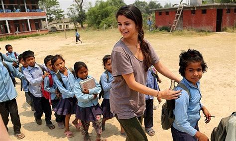 selena gomez visits nepal as she focuses on spiritual growth daily mail online