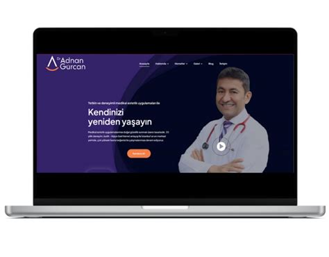 Doktor Web Sitesi Tasarımı Dijital Sağlık Ajansı Sağlık Ajans