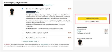 How To Return An Amazon Order