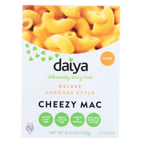 Daiya Foods Inc Cheezy Mac Deluxe Cheddar Style Dairy Free 10 6 Oz CS