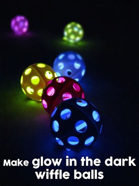 Glow In The Dark Wiffle Balls Glow Party Fun Diys Neon Party