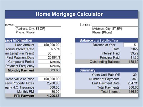 You should consider the mortgage calculator with taxes and insurance as a model for financial approximation. Home Mortgage Calculator Including Taxes And Insurance - Tax Walls
