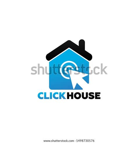 Click House Logo Template Design Stock Vector Royalty Free 1498730576