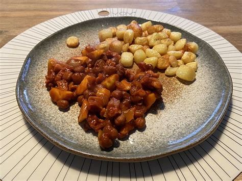 Kapucijners met Spekjes en Appel