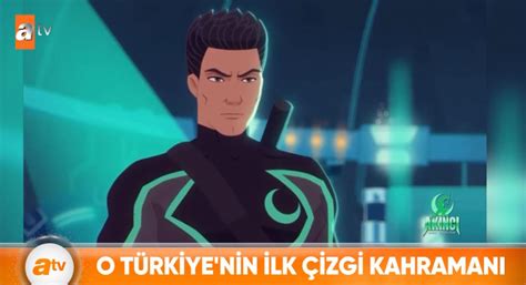 Türkiye nin ilk Süper Kahraman Çizgi Dizisi Akıncı Son dakika atv Gün Ortası haberleri fotoğr