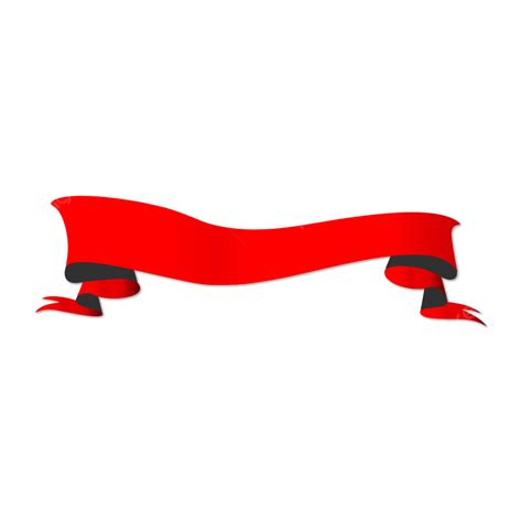 Vector Hand Painted Red Banner Ribbon Red Banner Ribbon Png And