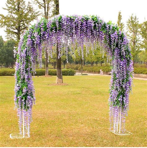 Ayyti Set Of 12 Artifical Wisteria String Wedding Decor