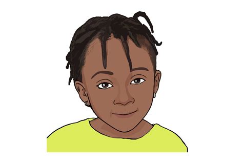 Adorable African Child Illustration Graphic By Artsypal · Creative Fabrica