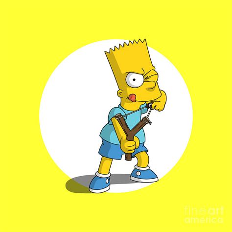 Bart Simpson Drawing By Ulva Mardhiyah Fine Art America
