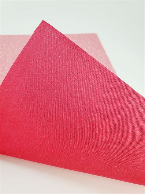 Hot Pink Fine Glitter Super Thin Fabric Sheet Hot Pink Fine Etsy