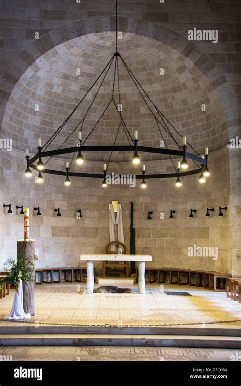 Israel Tabgha Church Church Of The Multiplication Interior View