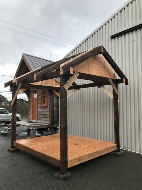 Peerless Demo Assembled Post And Beam Shed Framing Kit