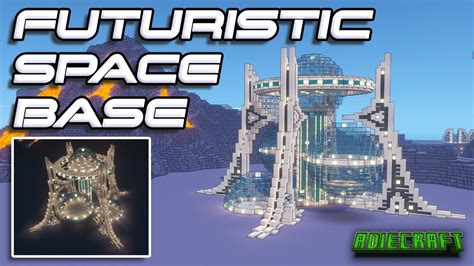 Minecraft Futuristic Space Base Minecraft Timelapse Build Hyper