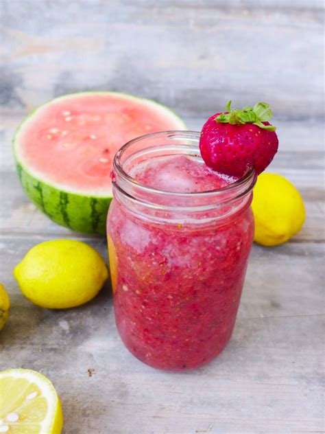Strawberry Watermelon Cooler — Project Sunny