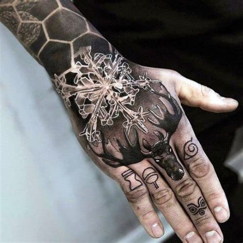 40 Unique Hand Tattoos For Men Manly Ink Design Ideas