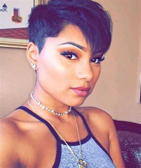 Baru 23 Black Pixie Cut Hairstyles