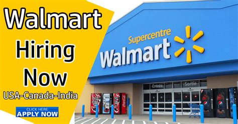 Walmart Jobs India-USA-Canada | Latest Careers 2023