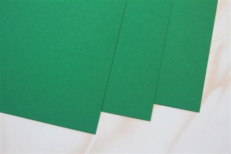 Dark Green Matte Colour Card Stock 240gsm Etsy