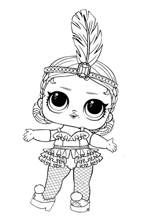 Lol Surprise Dolls Coloring Pages Print Them For Free All The Series