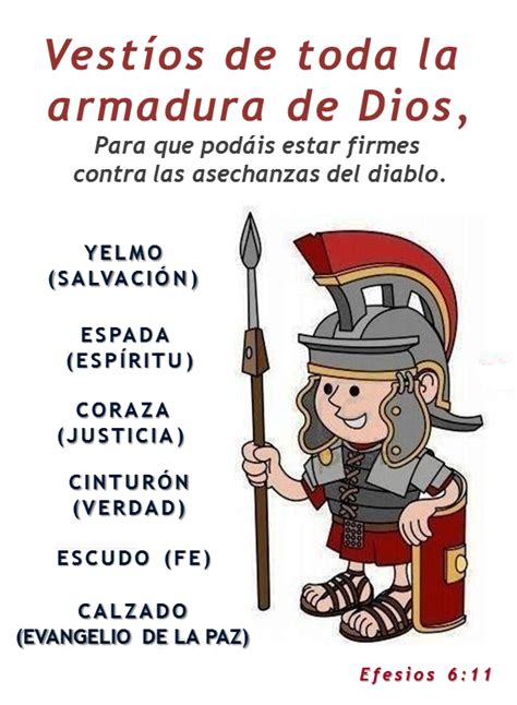 Estudio Biblico Sobre La Armadura De Dios Para Niños Hay Niños