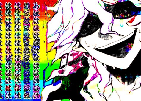 Rainbow Glitch Aesthetic Anime Glitchcore Anime Cybergoth Anime