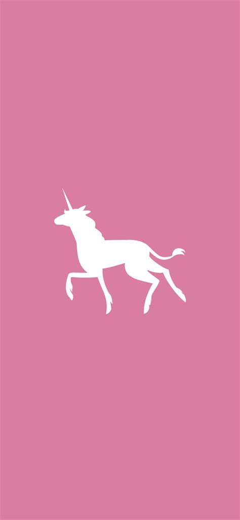 Pink Unicorn Wallpaper Aesthetic Minimalist Unicorn Wallpaper Iphone