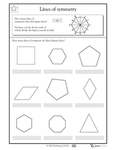 12 Best Images of Rotational Symmetry Worksheets 4th Grade - Line